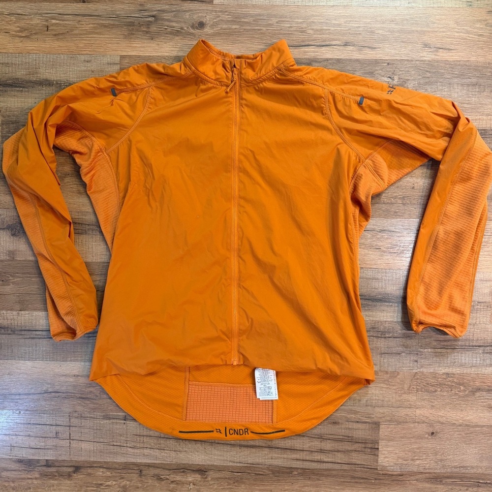 Rab Cinder Ridgeline Jacket Orange Womens Full Zip Cycling